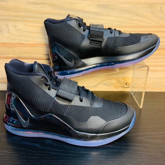 Nike Other - Nike Air Force Max Men's Basketball Triple Black